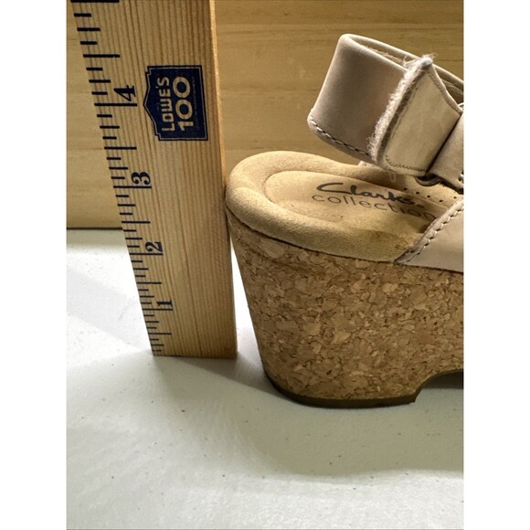Clarks Women's Giselle Dove Sand Nubuck Size 8 - Picture 11 of 12
